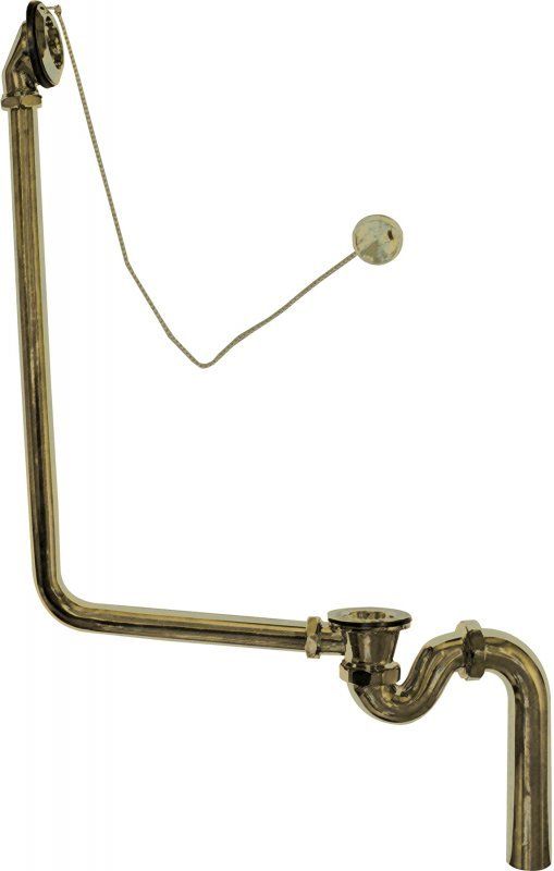 Слив-перелив для ванны с гидрозатвором BB-OVF-02