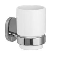 Стакан для зубных щеток Iddis Mirro Plus MRPSBC1i45 Хром Белый Стакан для зубных щеток Iddis Mirro Plus MRPSBC1i45 Хром Белый