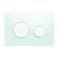 TECEloop стекло зеленое, клав. белые.