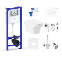 Комплект 10 в 1 Lavinia Boho Bristol Rimless 98010173, премиум с пластиковой клавишей