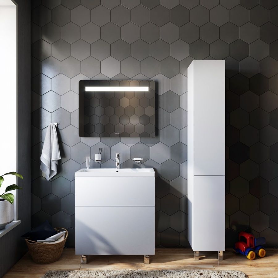 M90CSR0306WG GEM, шкаф-колонна, напольный, правый, 30 см, двери, push-to-open, цвет: белый, глянец M90CSR0306WG GEM, шкаф-колонна, напольный, правый, 30 см, двери, push-to-open, цвет: белый, глянец