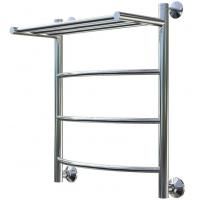 Водяной полотенцесушитель Тругор Приоритет 1 П НП 60x40 с полкой Хром