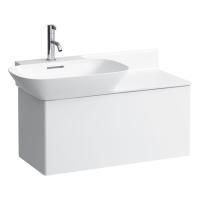 Laufen INO Тумба под раковину 8.1330.1/2, 770х350х355мм, с 1 выдвиж. ящиком, цвет: белый матовый