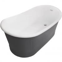 Акриловая ванна BelBagno BB32-CF36 168х90 Серая Акриловая ванна BelBagno BB32-CF36 168х90 Серая