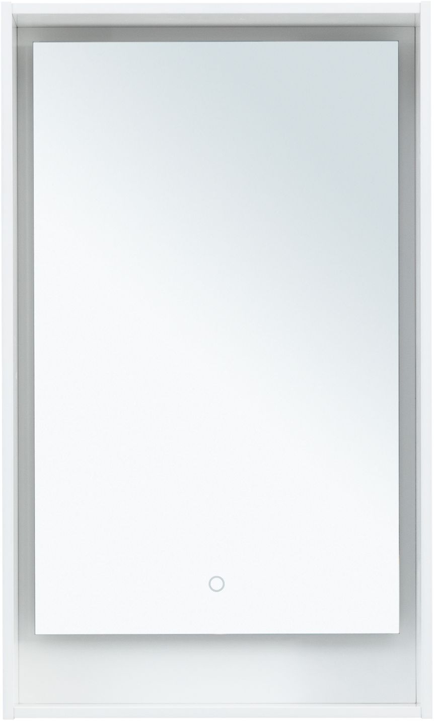 Зеркало Aquanet Милан 50 белый глянец Зеркало Aquanet Милан 50 белый глянец