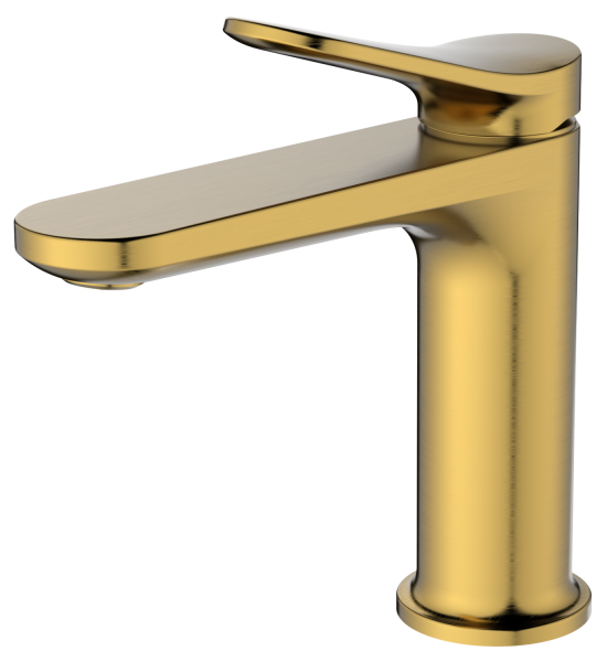 Смеситель для раковины BELZ брашированное золото (B10786-5)