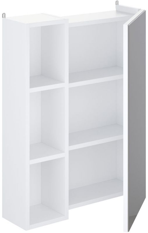 Зеркальный шкаф Orange Optima Op-60ZSW Белый матовый