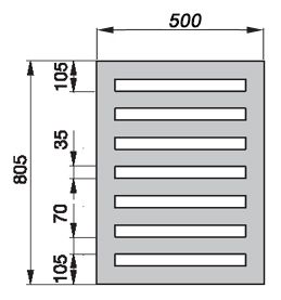 Водяной полотенцесушитель Zehnder Metropolitan Bar MEP-080-050 Белый Водяной полотенцесушитель Zehnder Metropolitan Bar MEP-080-050 Белый