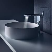 AX MyEdition Смеситель для раковины 230, на 1 отв., излив 245мм, со сливным гарнитуром (без панели), цвет: хром