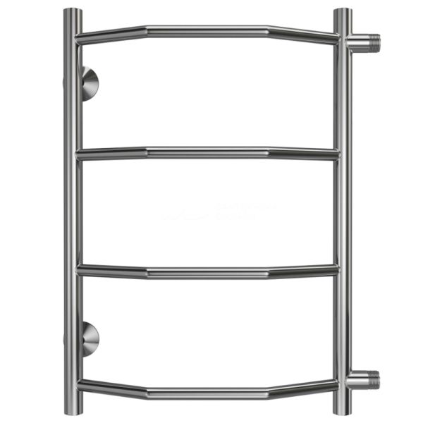 Полотенцесушитель водяной (боковое подключение) Stelmix 60x40 см, трапеция