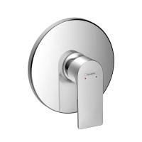 Смеситель для душа, Hansgrohe, Rebris E, тип открывания воды-однорычажный, тип регулирования воды-керамический картридж, монтаж-настенный встраиваемый, отверстия для монтажа-1, внутренняя часть-необходимо заказать, цвет-хром Смеситель для душа, Hansgrohe, Rebris E, тип открывания воды-однорычажный, тип регулирования воды-керамический картридж, монтаж-настенный встраиваемый, отверстия для монтажа-1, внутренняя часть-необходимо заказать, цвет-хром