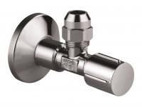 Вентиль угловой GROHE 1/2 дюйма-3/8 дюйма, 1 шт, темный графит, глянец (22037A00) Вентиль угловой GROHE 1/2 дюйма-3/8 дюйма, 1 шт, темный графит, глянец (22037A00)