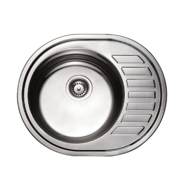 Кухонная мойка Haiba HBS4557-06, овальная