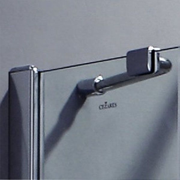 Душевая дверь в нишу Cezares Verona B-13 150 профиль Хром стекло прозрачное