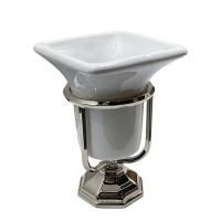 Sbordoni Deco Стакан настольный, цвет: никель