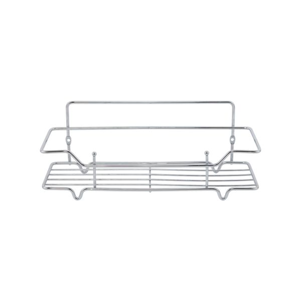 Полка одноярусная прямая Milardo Grid проволока стальная, хром (GRICS1CM44)