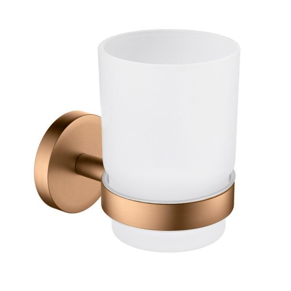Стакан для зубных щеток Timo Saona розовое золото (13031/19)