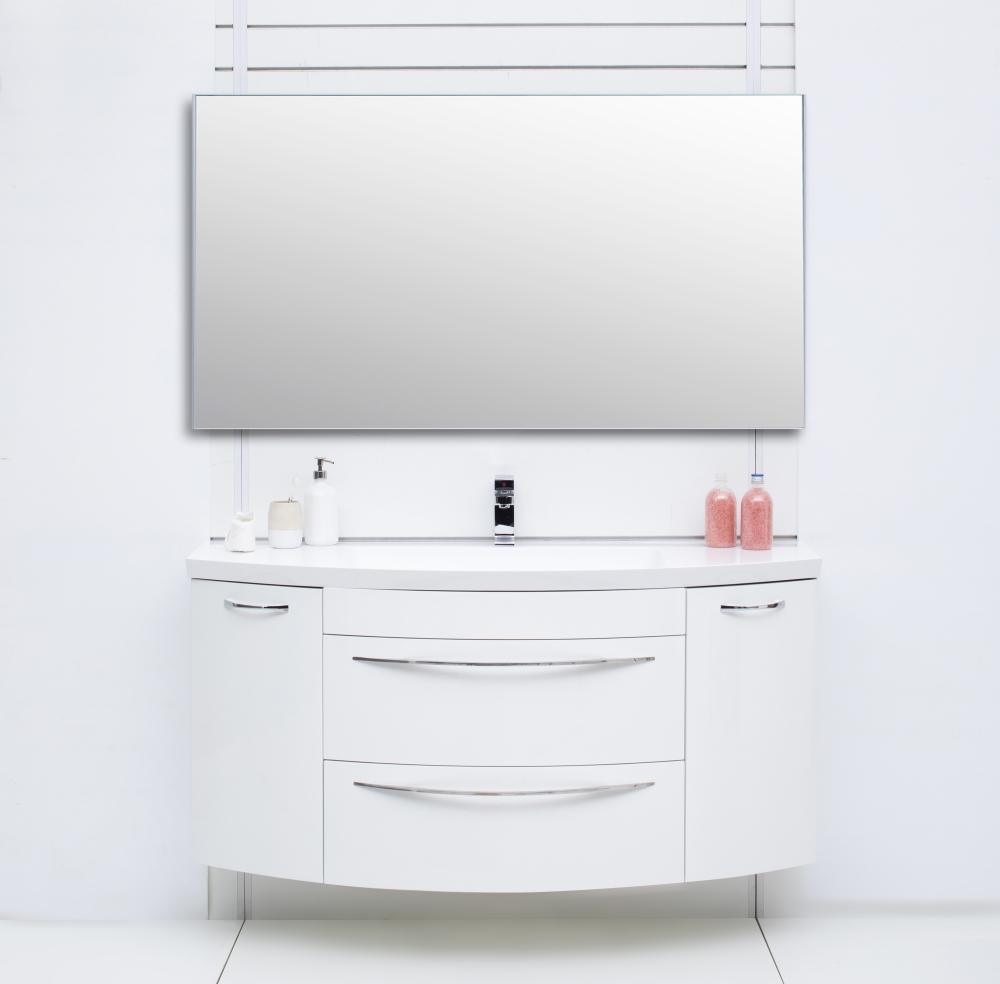 Зеркало De Aqua Сильвер 140 серебро