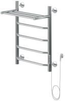 Полотенцесушитель электрический Aquanet Fiona 60х50 Тэн справа, с полкой