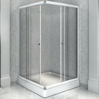 Душевой уголок Radomir 110x90 R 1-03-1-2-0-1220 с поддоном профиль Белый стекло прозрачное