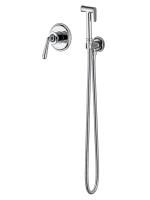 Смеситель с гигиеническим душем встраиваемый WONZON & WOGHAND STEAM, Хром (WW-88849008-CR)