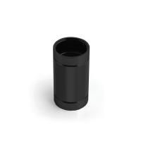 Стакан, Bertocci, Officina 01, одинарный, ширина, мм-68, глубина, мм-68, высота, мм-126, настенный, материал-латунь, цвет-черный матовый