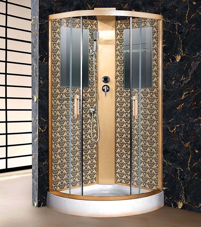 Душевая кабина Niagara Lux NG-7715GBK 90x90 без гидромассажа Душевая кабина Niagara Lux NG-7715GBK 90x90 без гидромассажа