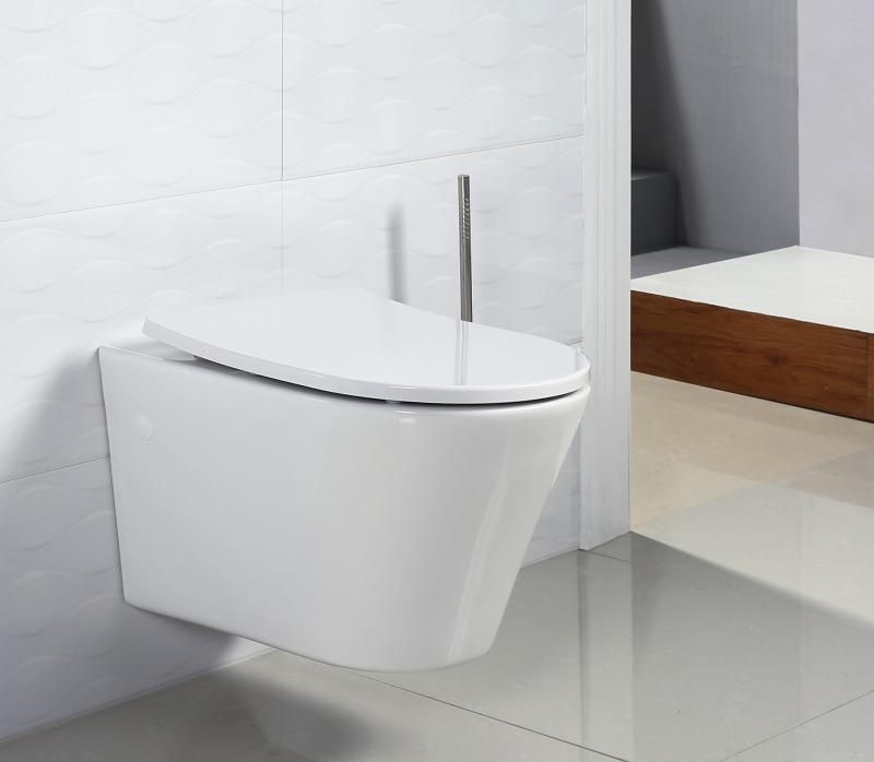Унитаз BelBagno Flay-R BB506CH подвесной без сиденья Унитаз BelBagno Flay-R BB506CH подвесной без сиденья