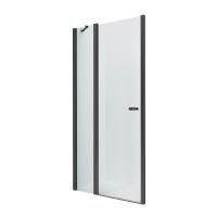 Дверь в нишу NEW TRENDY NEW SOLEO BLACK одинарная 110x195 D-0243A (черный)