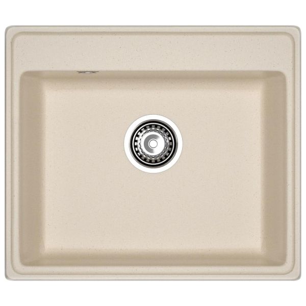 Кухонная мойка GranFest VERTEX 580, кашемир