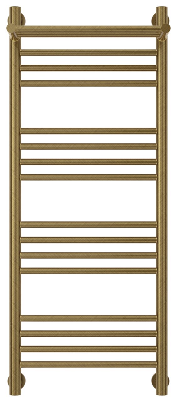 Полотенцесушитель водяной "БОГЕМА 1П +" 1000х400 (Состаренная бронза)