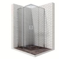 Душевой уголок Ambassador Queen 11011104, квадратный, 90х90 см