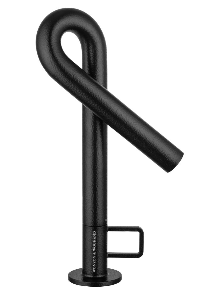 Смеситель для раковины WONZON & WOGHAND LOOP, Черный матовый (WW-111-00-508)