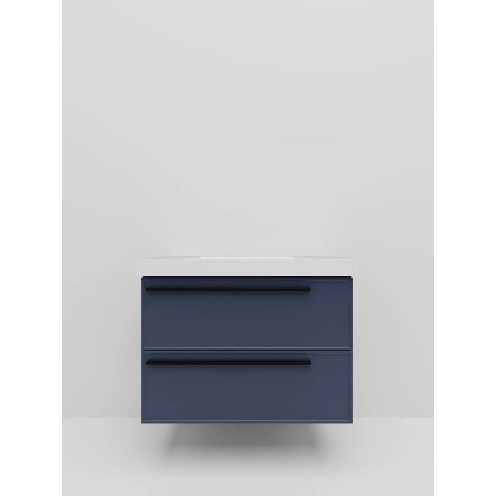 Тумба под раковину подвесная La Fenice Elba TWIN FNC-01-ELB-BG-90-2, синяя, артикул FNC-01-ELB-BG-90-2