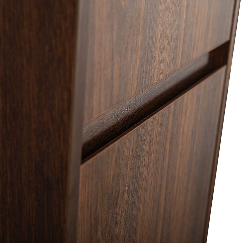 FAMILY-M Шкаф подвесной с двумя распашными дверцами, Bourbon Oak, 400x300x1500, Family-M-1500-2A-SO-BO, артикул Family-M-1500-2A-SO-BO