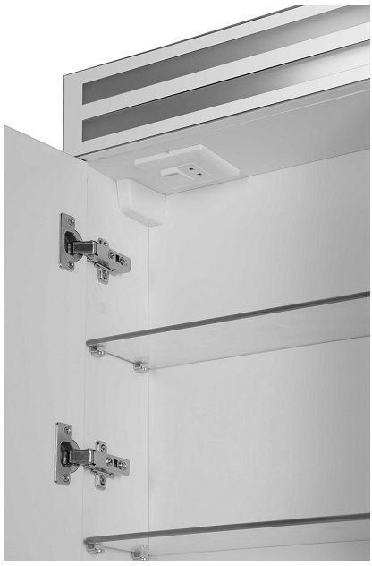 Зеркальный шкаф De Aqua Эколь 100 белый