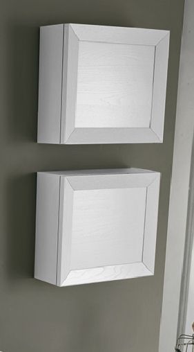 EBAN Gianna 44,пенал-ящик подвесной 50*19*h44, c 1 расп.дв., БЕЗ РУЧЕК, цвет: bianco assoluto