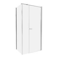 Душевое ограждение NEW TRENDY NEW SOLEO 120x90x195 K-0364 (хром)