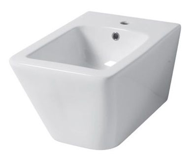 Disegno ceramica Touch3, подвесное биде, c крепежом, 53x36 см, цвет белый глянцевый