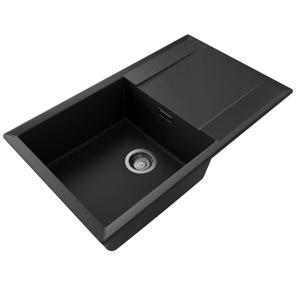 Кухонная мойка Florentina ТОСКАНА 17.050.D0860.302, антрацит, артикул 17.050.D0860.302