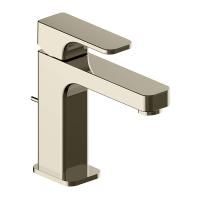 CISAL Cubic Смеситель для раковины, излив 130 мм , цвет Nichel Spazzolato