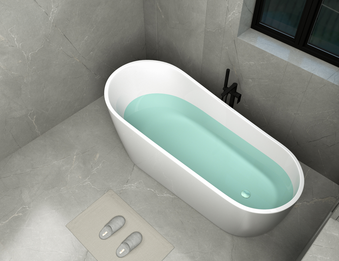 Ванна VIVA акриловая отдельностоящая Cerutti SPA (1700x750x650) Ванна VIVA акриловая отдельностоящая Cerutti SPA (1700x750x650)