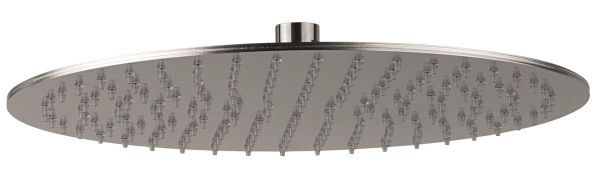 Emmevi Filoinox круглый ультратонкий верхний душ Ø30 см, антикальковый, подключение 1/2", из нержавеющей стали