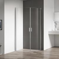 Душевой уголок RGW Leipzig LE-54 80x80 профиль Хром стекло прозрачное