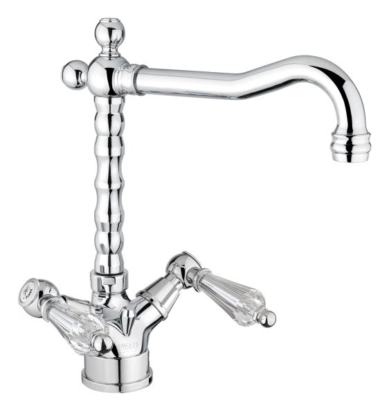 Смеситель для кухни Fiore GIOIELLI (SWAROVSKI®) 08CR0625, хром