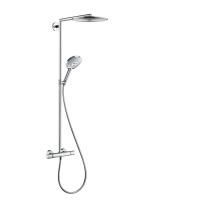 Душевая стойка, Hansgrohe, Raindance S, смеситель-есть, тип открывания воды-двухвентильный, тип регулирования воды-термостатический картридж, верхний душ-есть, форма верхнего душа-круглая, размер верхнего душа-300, держатель верхнего душа-есть, вынос, мм- Душевая стойка, Hansgrohe, Raindance S, смеситель-есть, тип открывания воды-двухвентильный, тип регулирования воды-термостатический картридж, верхний душ-есть, форма верхнего душа-круглая, размер верхнего душа-300, держатель верхнего душа-есть, вынос, мм-