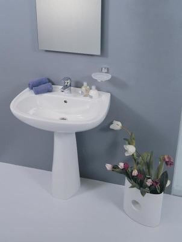 Комплект: раковина Normus 55 см + пьедестал Комплект: раковина Normus 55 см + пьедестал