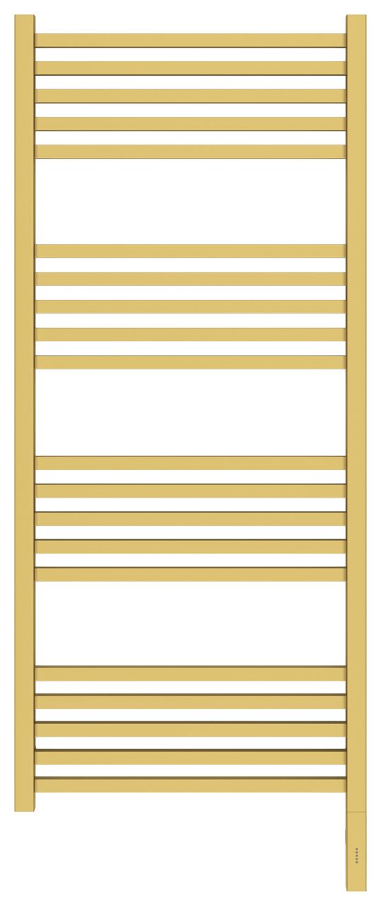 Полотенцесушитель электрический "МОДУС 3.0" 1200х500 / МЭМ правый (Матовое золото)