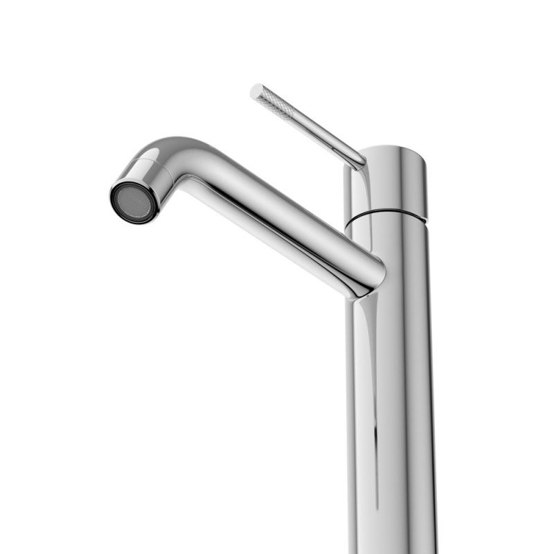 RELAX-LC1-BORO-W0 Смеситель для накладной раковины однорычажный без донного клапана, брашированное золото, артикул RELAX-LC1-BORO-W0