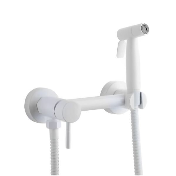 Гигиенический душ со смесителем FASHUN A57503-8, белый